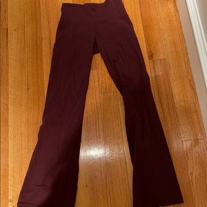 Lululemon Maroon Yoga Pants